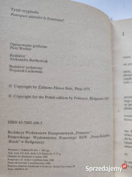 To niesłychane Serge Jacquemard kryminał ISBN 9788375527162 Kultura i Rozrywka Kielce