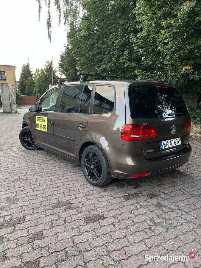 Volkswagen Touran 2013r 211k 16 TDI DSG łódzkie Pabianice