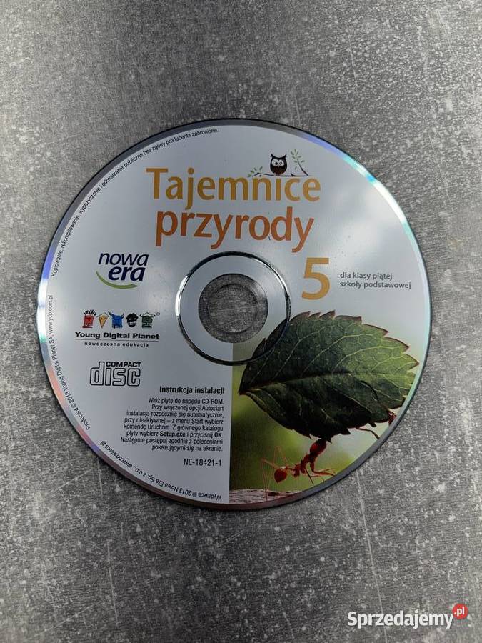 Płyta Tajemnice Przyrody 5 Nowa Era Jasło