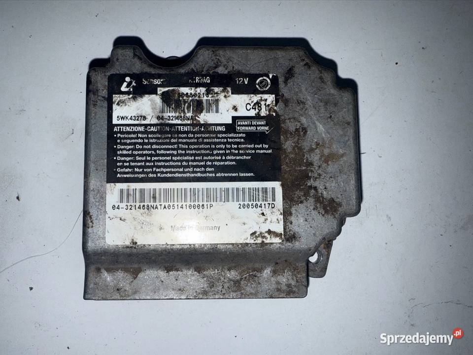 MODUŁ SENSOR AIRBAG ALFA ROMEO 156 Ostrów Wielkopolski sprzedam