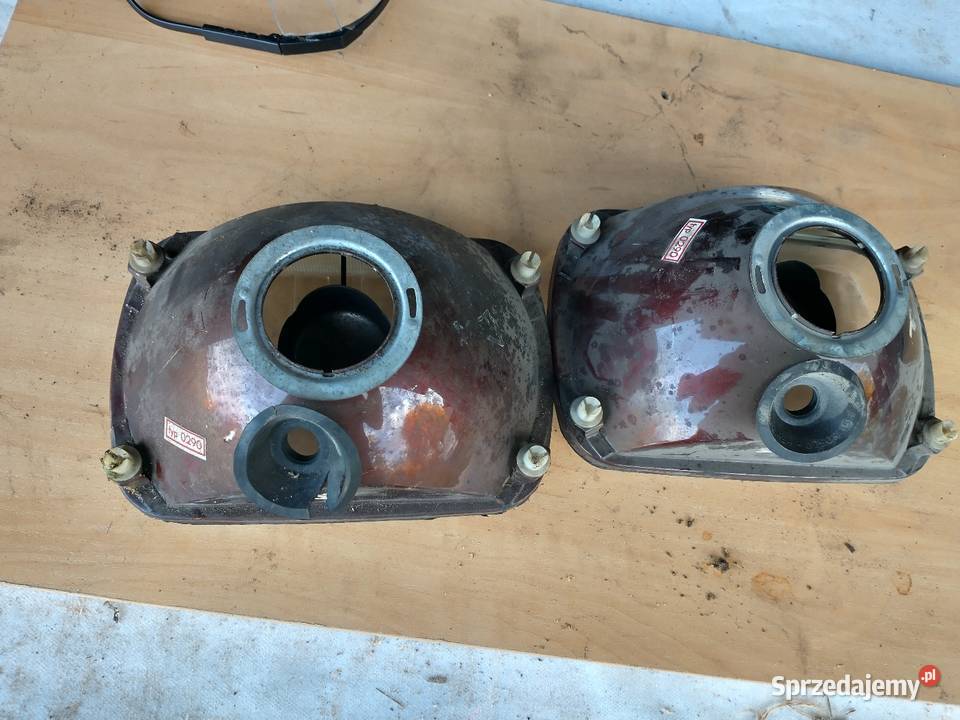 Reflektory fiat 126 p komplet zelmot osobowe łódzkie Łódź