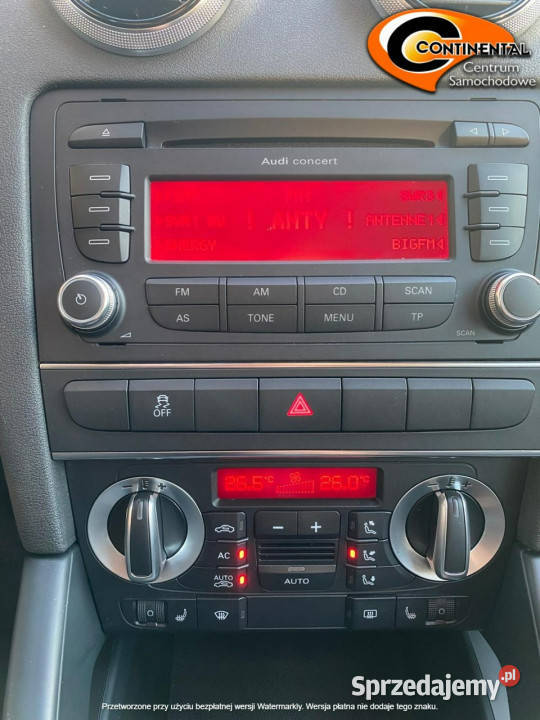 Audi A3 3drzwiowe Pierwszy właścicielstan 8P granatowy Żory sprzedam