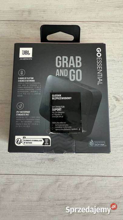 NOWY Głośnik mobilny JBL GO Essential Czarny Łódź