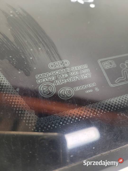 SZYBA KAROSERYJNA AUDI A6 C7 SEDAN LEWY TYŁ osobowe sprzedam