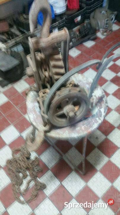 Udźwig Polski oryginalny łańcuchowy 1T Biała Podlaska