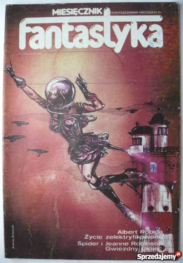 FANTASTYKA 1986 10 49 MIESIĘCZNIK Czasopisma wielkopolskie Piła