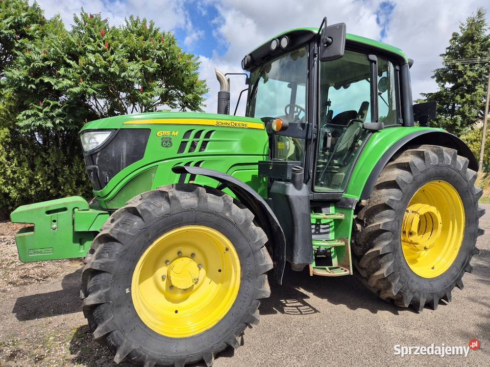 John Deere 6115M Pneumatyka nowe opony z Dziwie