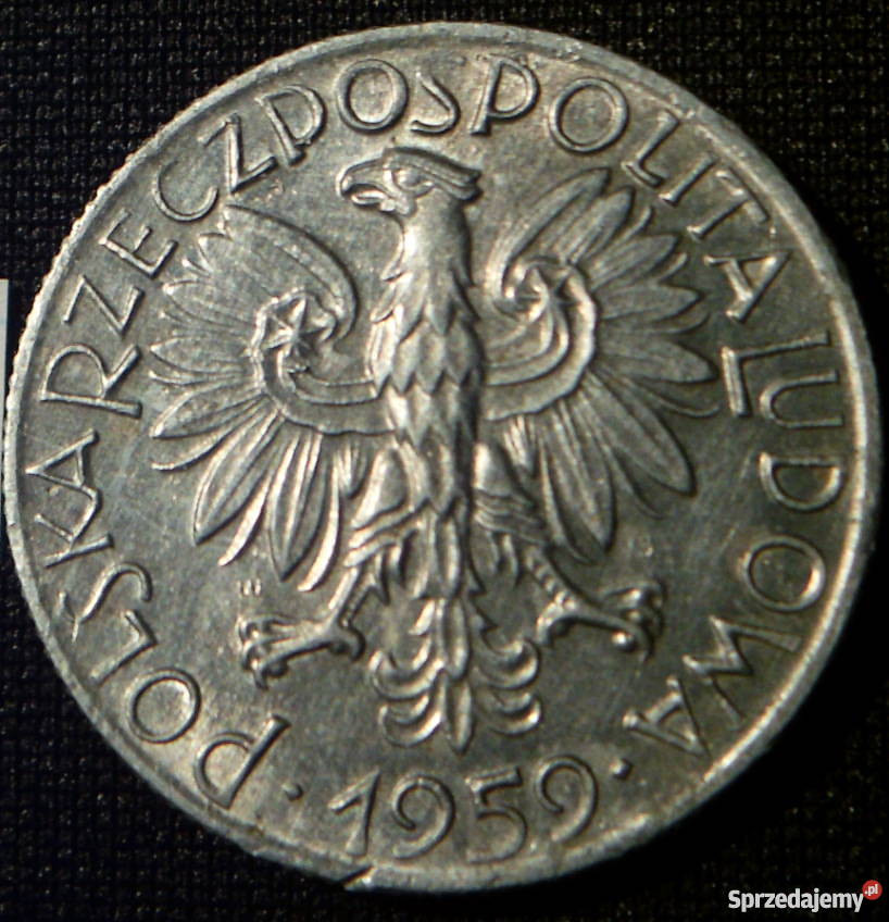 5 złotych 1959 RYBAK stan I menniczy Kraków