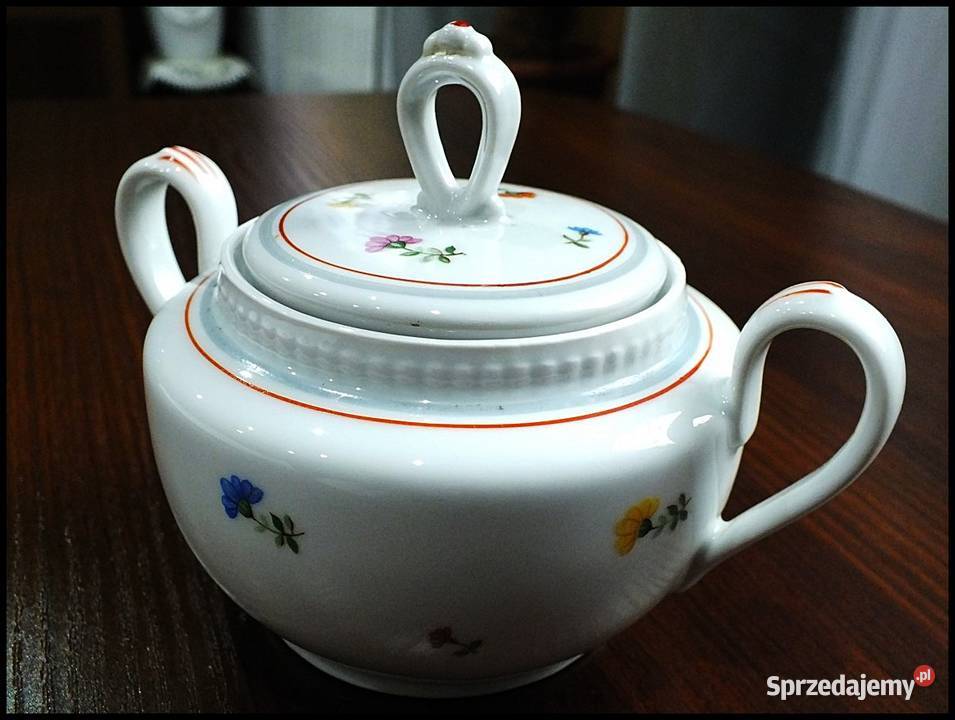 Cukiernica KAHLA 127 Porcelanowa Cukierniczka w sprzedam