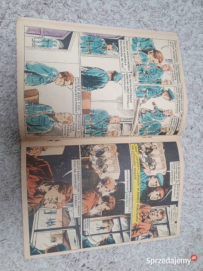 Podziemny Front O życie wroga wydanie 2 1979 Komiksy Gdynia