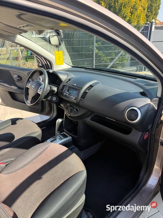 2010 Nissan note 16 benzyna automat 2010 134 362 Nowy Sącz