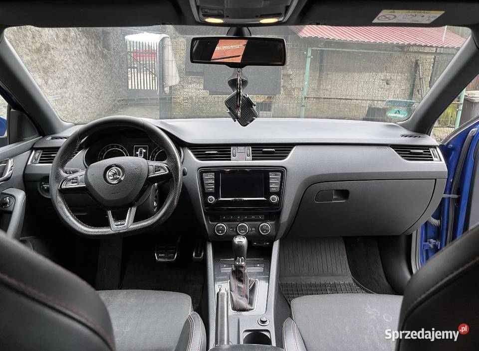 Skoda Octavia III RS centralny zamek