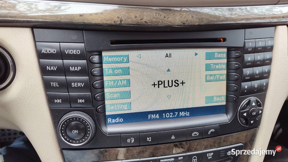 Mercedes E500 V8 M113 LPG Avantgarde światła przeciwmgielne Waksmund