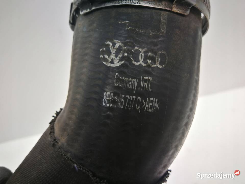 RURA PRZEWÓD INTERCOOLERA AUDI A4 B7 8E0145737Q Turbosprężarki śląskie Przystajń