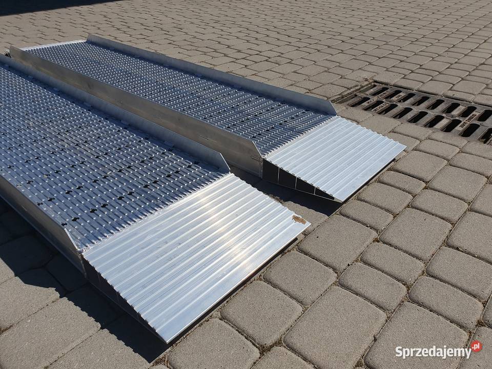 Rampa najazdowa z aluminium 2000x400mm 2 1450 Łyski