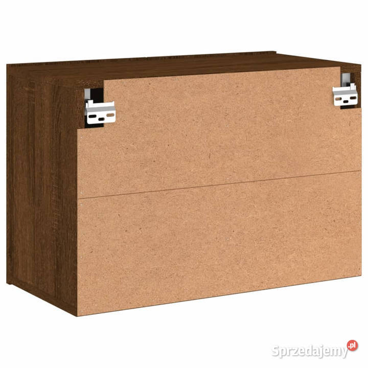 Ścienna szafka TV brązowy dąb 60x30x41 WM836950 Warszawa