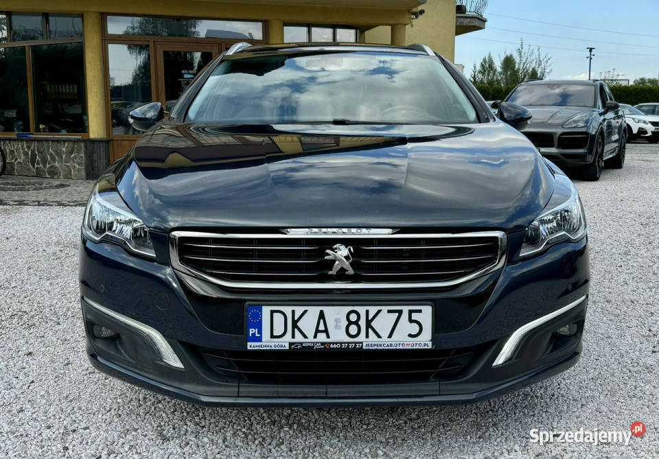 Peugeot 508 AllureLEDNaviPanoramaGwarancja I granatowy dolnośląskie sprzedam