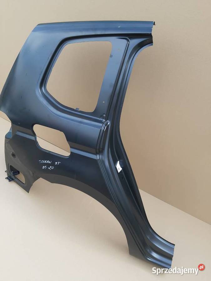 VW TOURAN 3 III 5TA BŁOTNIK PRAWY TYŁ POSZYCIE Błotniki Bieleń