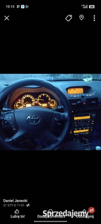Toyota 440000km Toyota zachodniopomorskie Sobieradz