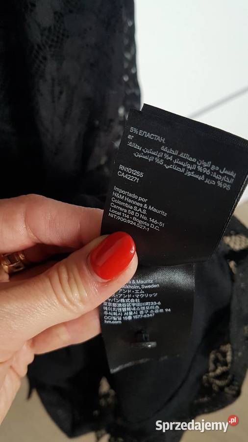 Koronkowa sukienka HM 38 małopolskie Nowy Sącz