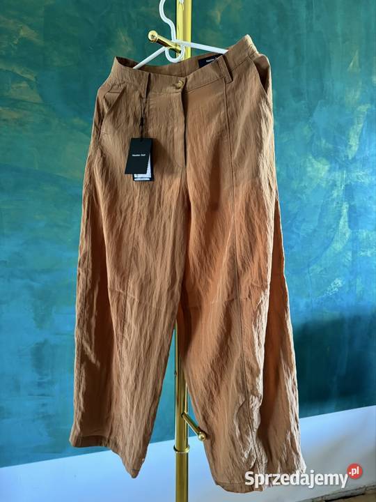 Spodnie 34 Damskie Massimo Dutti brązowe z Częstochowa