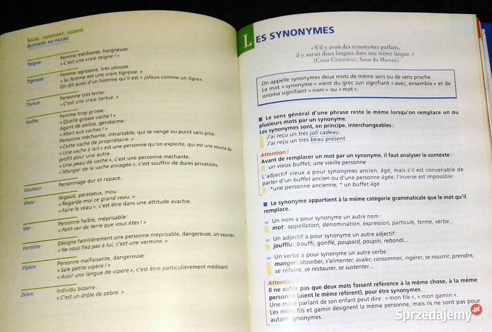 Vocabulaire Le Robert Nathan Chełm