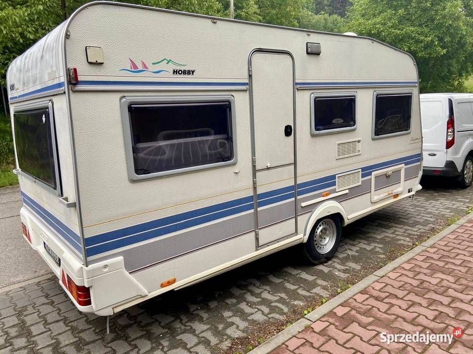 Przyczepa kempingowa HOBBY 440 Przyczepy i naczepy Zabierzów