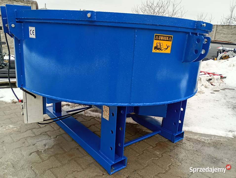 Betoniarka planetarnamikser elektryczna 1000L Łowicz