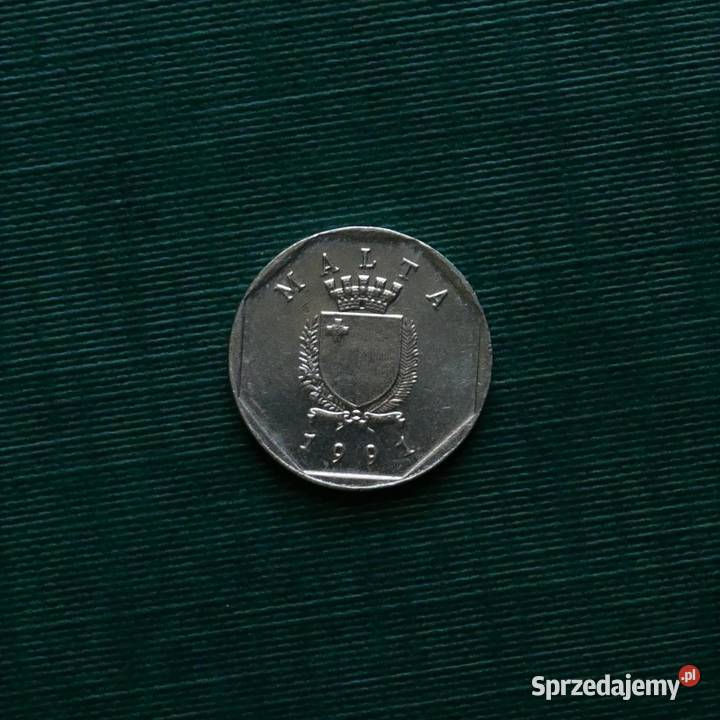MALTA 5 centów 1991r