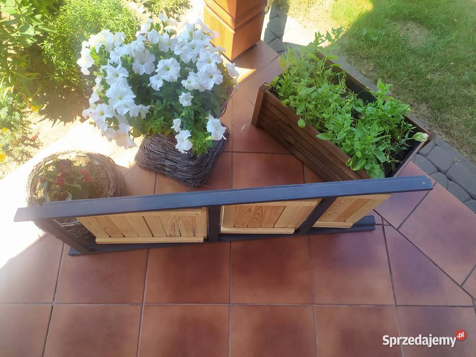 Regał półka na kwiaty zioła Rudnik nad Sanem