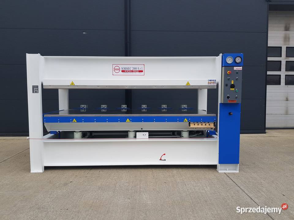 Prasa półkowa SORMEC T100 1300x3000 dociski sprzedam