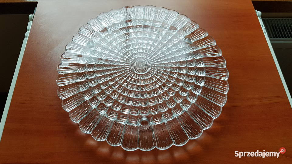 Patera Cora na 3 nóżkach Ząbkowice szkło PRL Porcelana i szkło Dąbrowa Górnicza