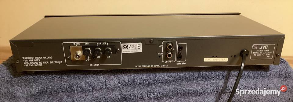 Tuner Radio Odbiornik JVC FX33 LBK do naprawy Gdynia sprzedam
