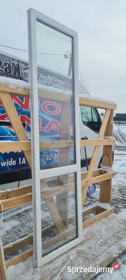 OKNO KacprzaK 65x232 FIX OKNA Używane Witryna Okna ścienne lubelskie