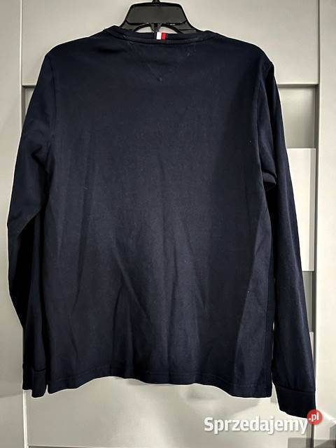 Tommy Hilfiger bluzka męska granatowa logo Choszczno