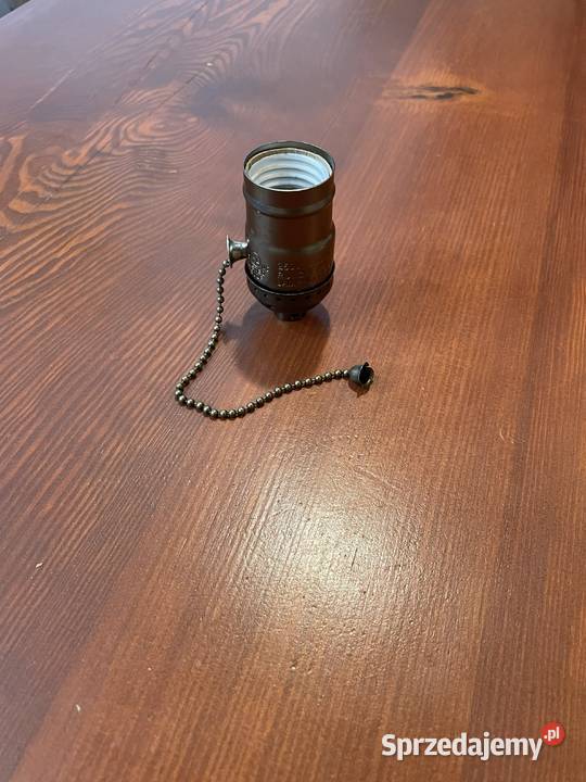 Metalowa oprawka z wyłącznikiem E27 śląskie Chudów