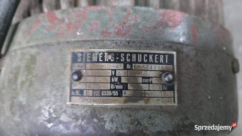 Silnik 400V 3kw Sompolno sprzedam