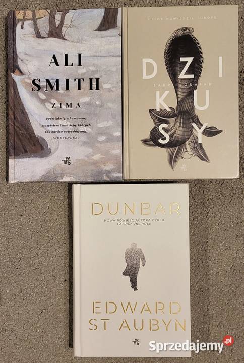 Zima Ali Smith Dzikusy Louatah Dunbar St Aubyn Rok wydania 2021 mazowieckie Ząbki