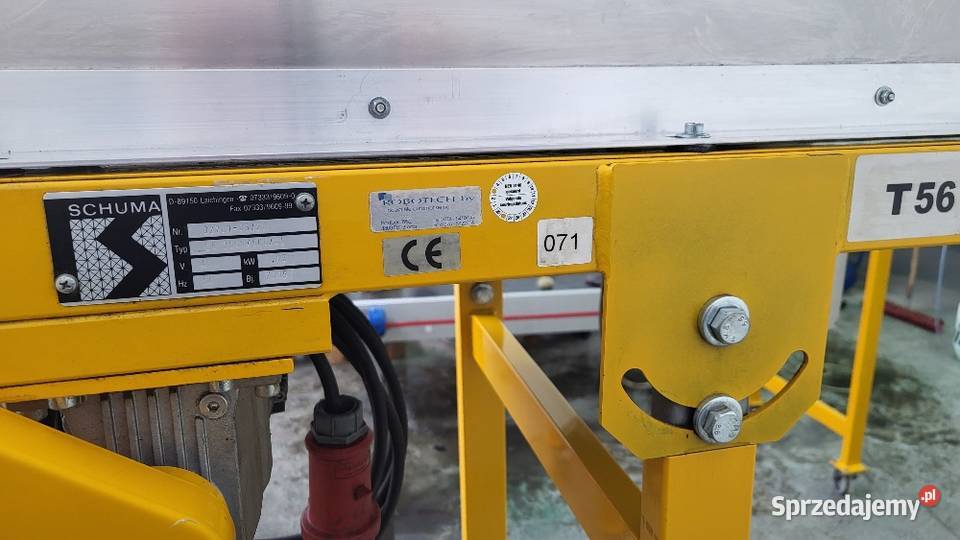 Taśmociąg prosty przenośnik taśmowy płaski Białogard