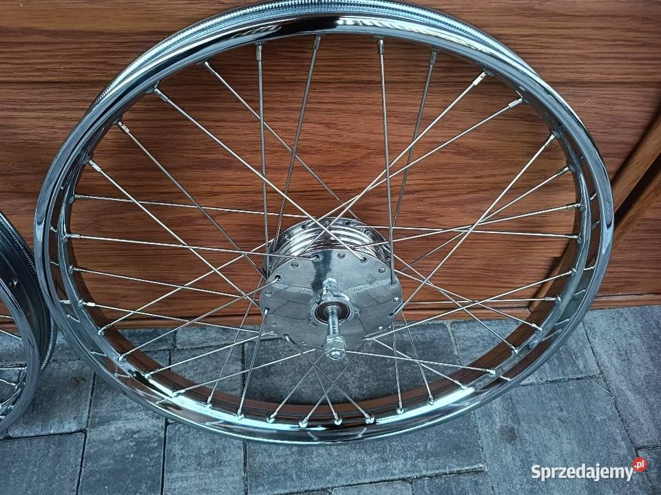 Koła Komar 19 x 135 INOX bez graweru piasty zzr Pozostałe Chrzanów