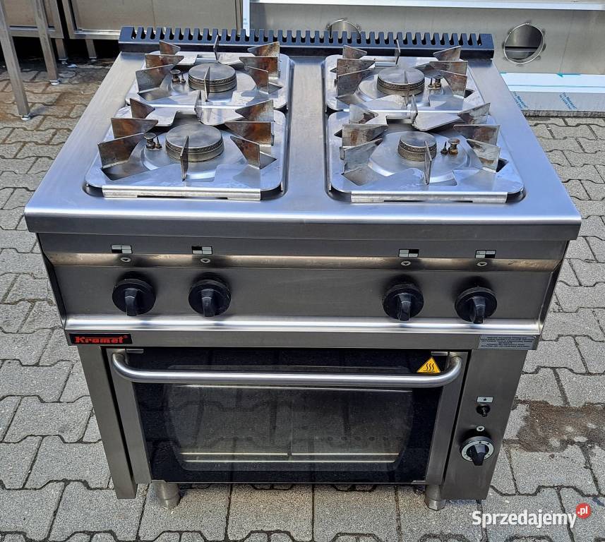 KUCHNIA GAZ 4 PALNIKOWA Z PIEKARNIKIEM KROMET Nowe Skalmierzyce