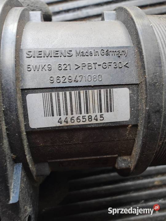 Przepływomierz pegueot 307 20 hdi 9 629471080 osobowe Puławy sprzedam