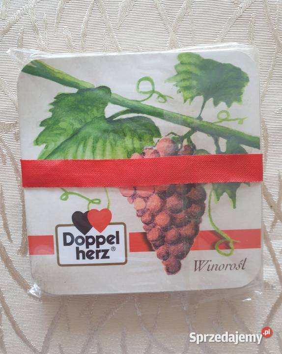 Podkładki pod szklanki Doppel herz Pozostałe Kraków