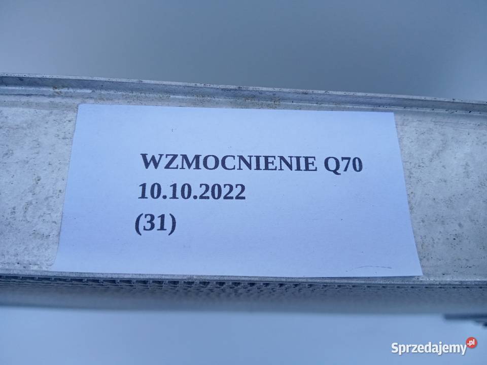 CHŁODNICA WODY INFINITI Q70 M30d 30 DIESEL Nowy Tomyśl