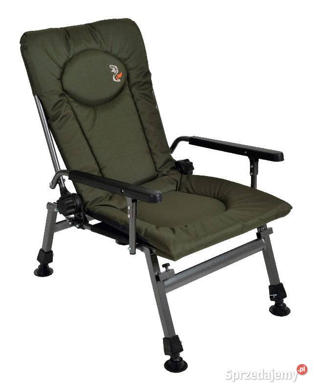 Fotel wędkarski CARP F5 ze stolikiem i uchwytem mazowieckie Warszawa