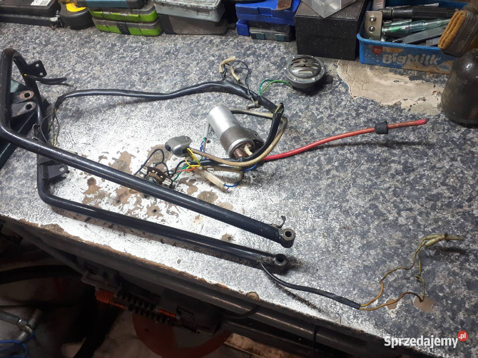 Instalacja jawa mustang sygnał cewka stacyjka