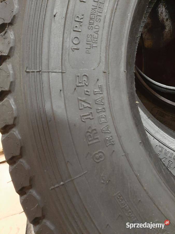 4x Opona nieużywana ciężarowa 8R175 UNIROYAL 250 Uniroyal Zaścianki
