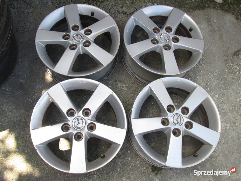 Felgi aluminiowe 5x1143x15 Mazda Kia Samochodowe Tomaszów Lubelski