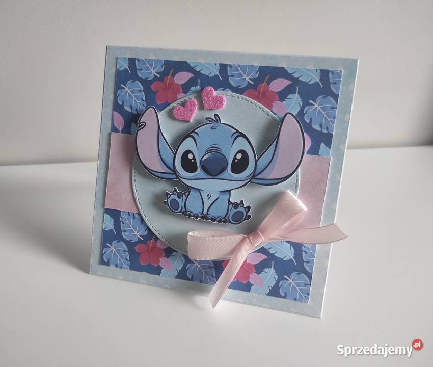 Kartka ręcznie robiona na urodziny handmade Łódź