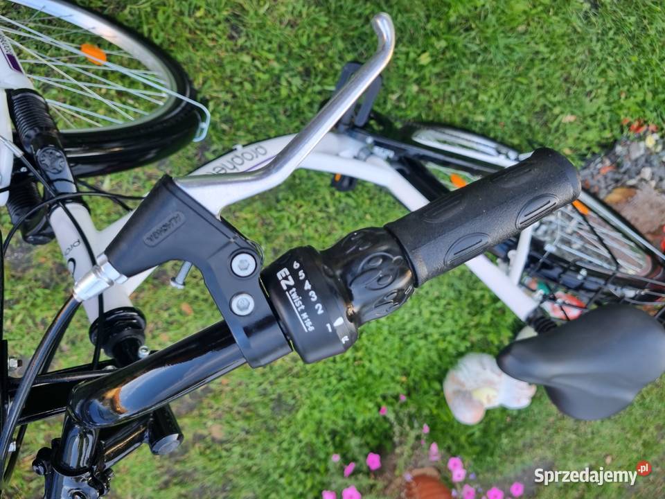 Rower Aluminiowy Damka 6 Biegów Amortyzator